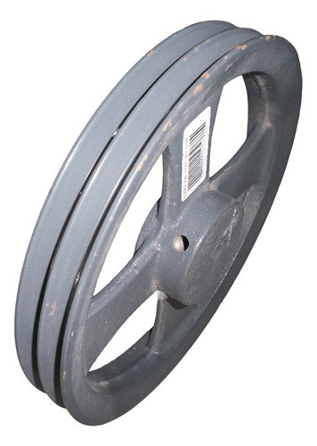 Polea De Fundición Para Correa Serie A 250mm 2 Canales 1