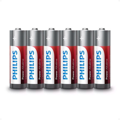 Pilas Alkalina Philips Aa  (6 Uni) Lr6p2b/97 - Otec 0