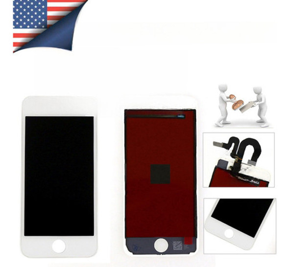 Para El iPod Touch 5 5 Gen Blanco Lcd Pantalla Touch Pantall 0