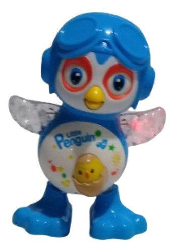 Pinguim Boneco Dançante Eletrônico Dançante Luz Led 1