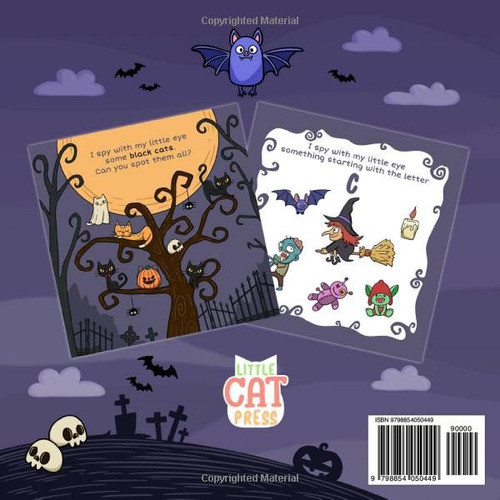 Book : I Spy Halloween Fun Holiday Guessing Activity Book.. 1