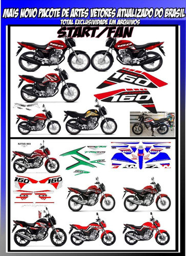 Pack Adesivos Carro E Moto 20 Mil Arquivos  Vetorizados 1