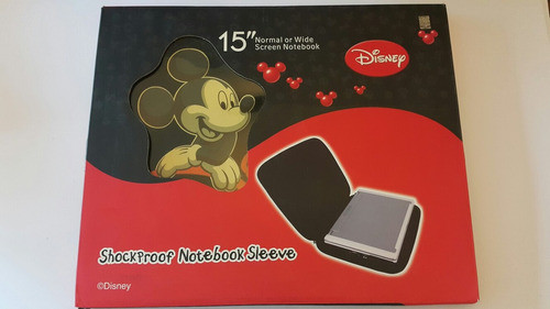 Funda De Neopreno De Mickey Original Disney Notebook Niños 0