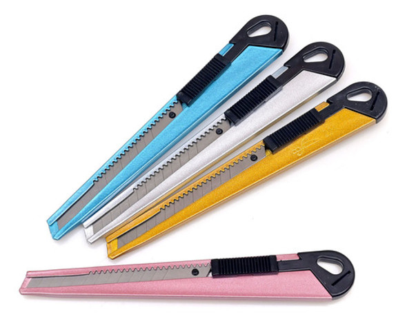 Trincheta Chica Blíster X 6 Unidades Celeste - Goldin Papele 0