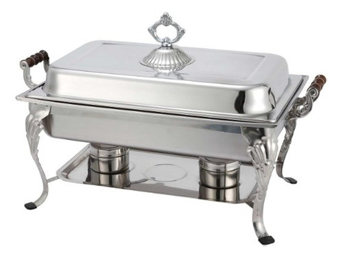 ~?winco Full Rectangular Crown Chafer, 8-quart 0