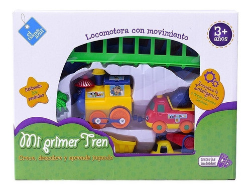 El Duende Azul Mi Primer Tren A Pila Lny 18008 Loonytoys 0
