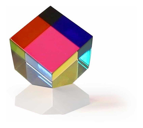 Cubo Acrílico Cmyk  Antiestres Gadget Tendencia X 2 Unidades 0