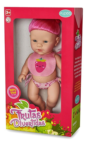 Kit 4 Bonecas Mix De Frutas Divertidas Meninas - Pupee 1