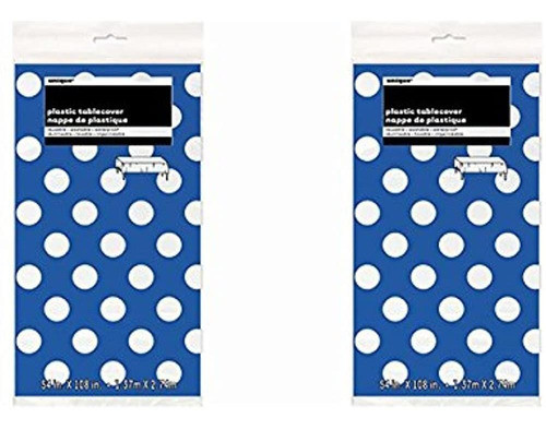 Maven Gifts - Juego De 2 Manteles De Plastico Con Lunares A 0