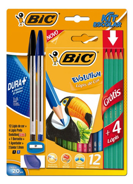 Bic Kit Escolar X 20 Piezas 0