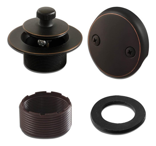 Calcmetal Lift And Turn Bathtub Drain Trim Kit, Placa De Des 0