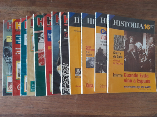 Revistas Historia 16 España 12 Ejemplares Excelentes E13 0