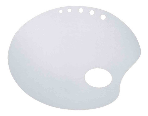 Paleta De Mdf Oval Luarte 20x25cm 0