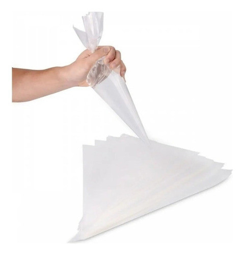 100 Sacos De Confeitar Descartável Confeiteiro Bolo Pequeno 0
