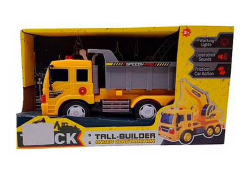 Camion De Construccion Con Luz Y Sonido En Caja - A200570 0
