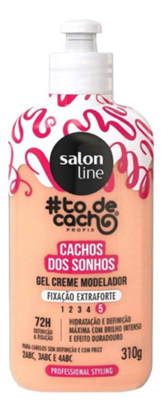 Salon Line Gel Crema Modelador.fijacion Extra Fuerte Rulos 0