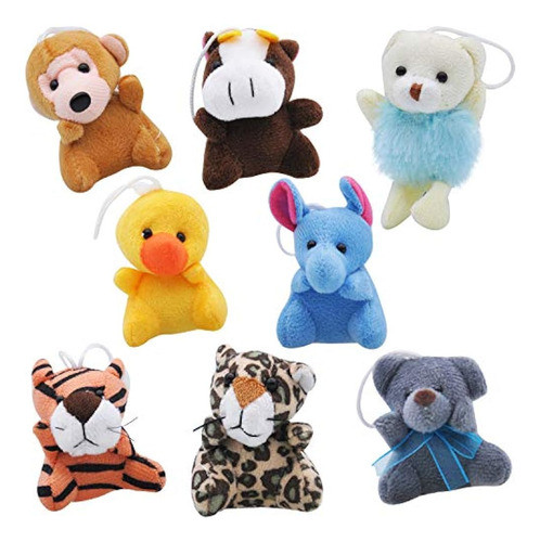Joyin Toy Paquete De 24 Mini Surtidos De Juguetes De Peluche 1