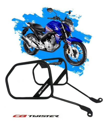 Protetor Traseiro Afastador Alforge Cb Twister Black Friday 0