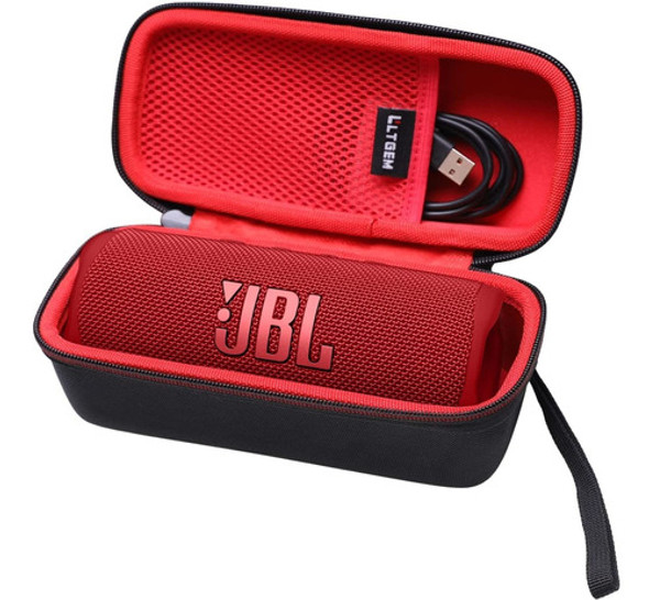 Estuche Rigido Para Altavoz Jbl Flip 5/6 - Rojo 0