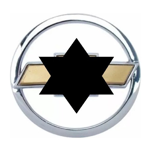 Emblema Gravata Dourada Mala Novo Corsa Sedan 2002 A 2009 0