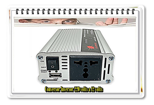 Conversor Inversor 220 V A 12 V 1500 W Se Enchufa Al Auto 1