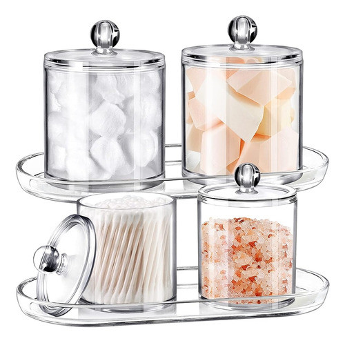 Bandeja De Tocador De Acrílico Bandeja De Almacenamiento De 1