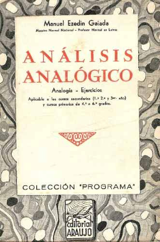 Analisis Analogico - Manuel Gaiada - Araujo 0
