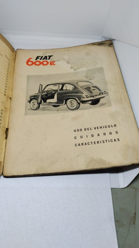 Manual Fiat 600 E - 661 0