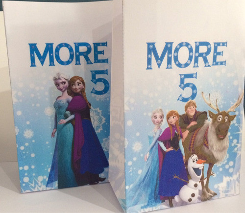 Bolsitas De Papel Frozen X 40 Personalizadas 0