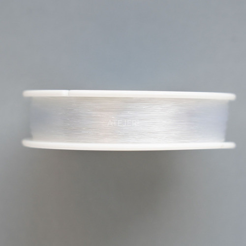 Tanza Rígida De Nylon Transparente 0.4 X 100 Metros 1