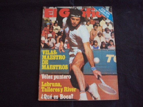 Revista El Grafico # 2880 - Tapa Guillermo Vilas 0