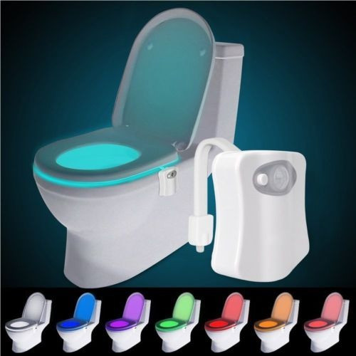 Detección Automática Led Sensor De Movimiento Noche 8 Colore 1