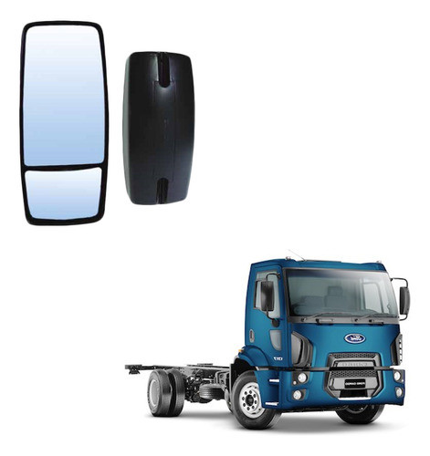 Retrovisor Bipartido Ford Cargo Completo 2011 E 2012 Ld Le 1