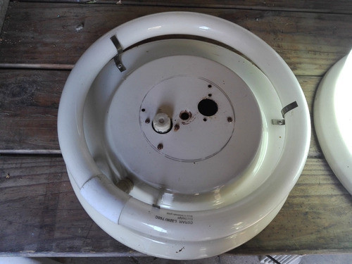 Plafon De Techo Fluorecente Con Arrancador Usado 32 Watts 0