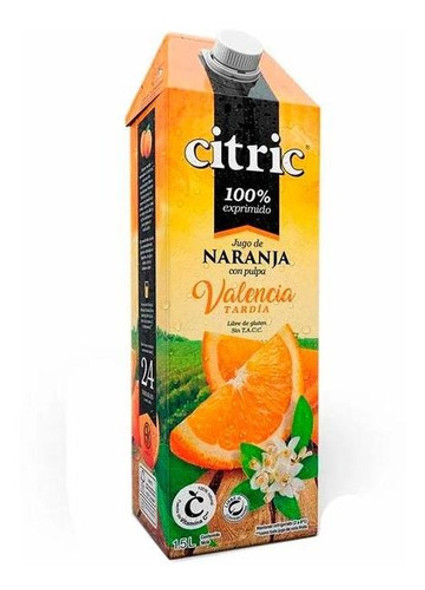 Pack X 6 Unid. Jugo  Cosecha 1,5 Lt Citric Jugos P/beber 0
