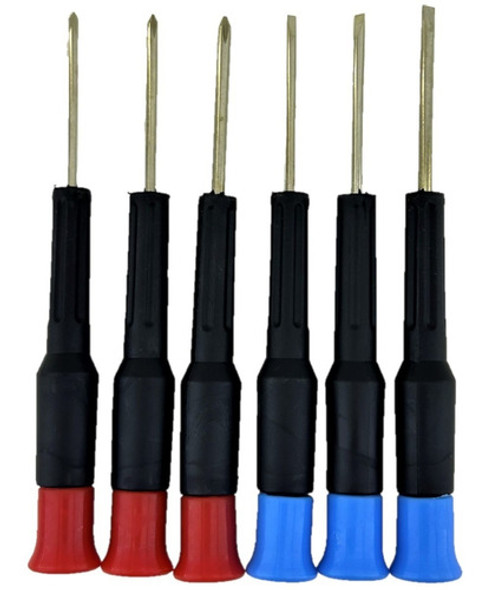 Set Destornilladores Perilleros Plano Y Philips X6 0 Set Destornilladores Perilleros Plano Y Philips X6 0