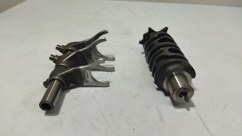 Garfos Seletor Marchas + Trambulador Honda Cbx 250 Twister 1