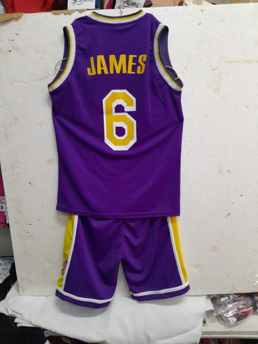 Conjunto De Basket Niño Y Adulto Violeta 0