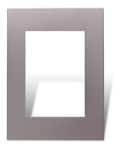 Plaqueta Luz Y Distan. Aluminio Anodizado Bauhaus 0