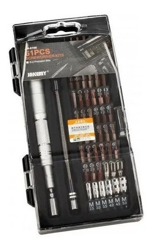 Kit Ferramentas 61 Peças Profissional Jakemy Jm-8166 0