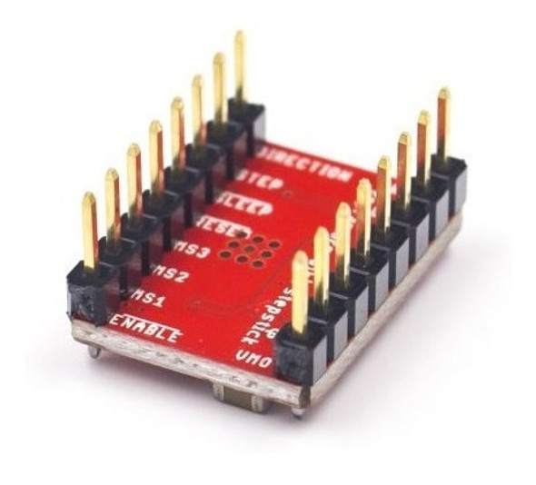 Driver Motor Paso A Paso A4988 Rojo 1