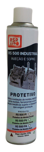Protetivo Spray Ceroso Azul Moldes Injeção Plástica 12 Latas 1