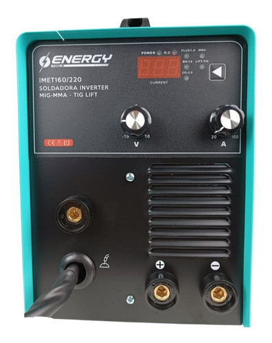 Soldadora Inverter Mig-mag/electrodo/tig 160 Amp Energy - Yn 1