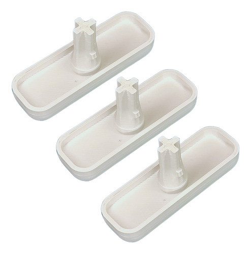 3 Un. Botão Da Forma De Gelo Electrolux 0