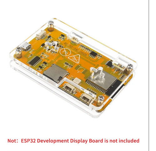 4x Estojo De Acrílico Para Tela De 2,8 Polegadas Esp32 Devel 1