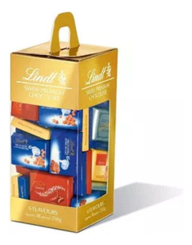 Lindt Mini Tabletas Napolitanos 250gr. Dpm 0