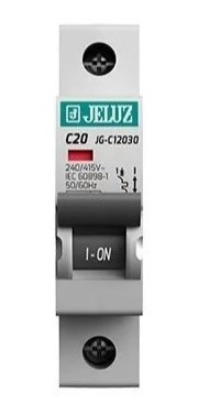 Llave Termomagnetica 1x20 Amp Curva C 3ka Jeluz - Stg 1