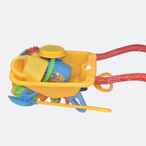 Carretilla Grande De Playa Con Accesorios 0