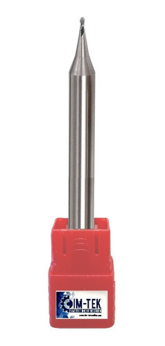 Micro Fresa Metal Duro Ø0.8 Mm Alum Ballnose Util 2,4mm Sich 0