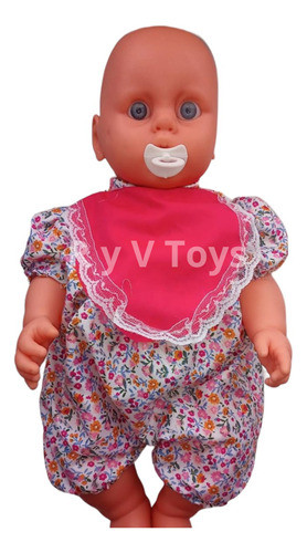 Combo X2: Bebe Bebote Grande 50cm Alto Plastisol En Bolsa X2 0